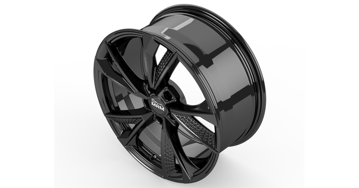 Jante ALU, MAM RS6 BLACK PAINTED  7X16  5/120 ET35, Alésage 72.6