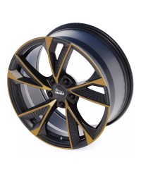 Jante ALU, MAM RS6 MATT BLACK FRONT COPPER  8X18  5/112 ET45, Alésage 66.6