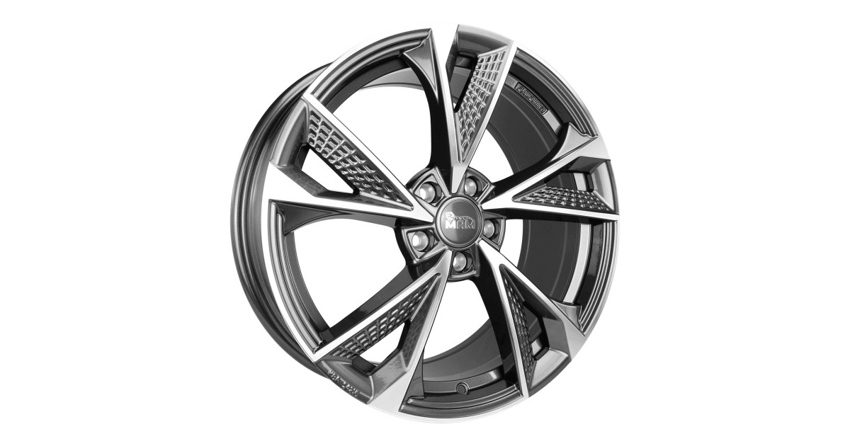 Jante ALU, MAM RS6 PALLADIUM FRONT POLISH  8.5X20  5/114.3 ET45, Alésage 72.6