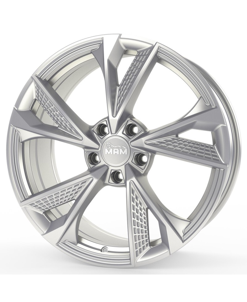 Jante ALU, MAM RS6 SILVER PAINTED  7.5X17 5/114.3 ET40, Alésage 72.6