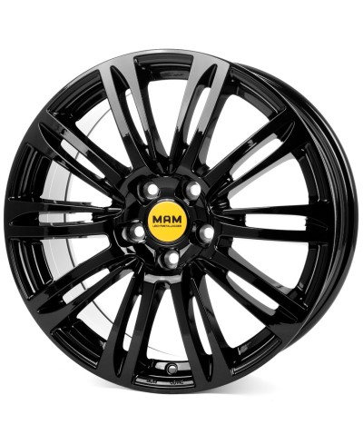 MAM A4 black painted  8x18 5/112 ET35 ,Alésage 66,6