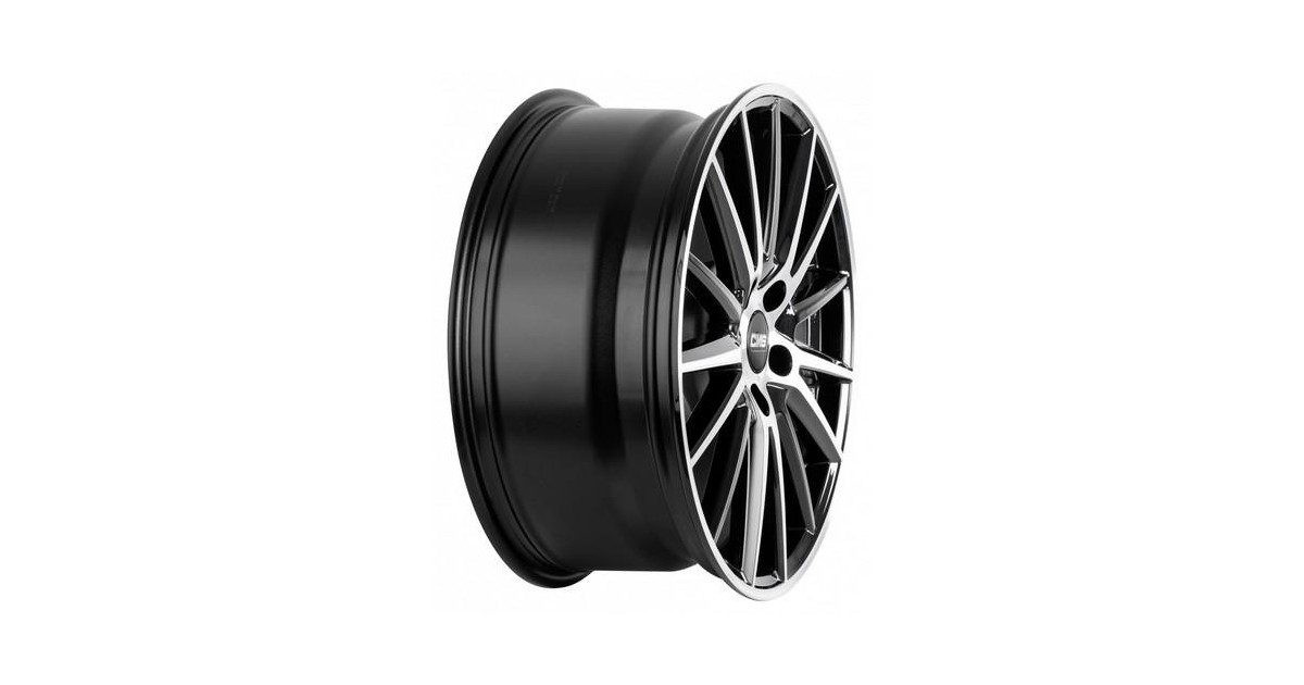 Jante ALU, CMS C23 Diamant Noir Brillant, 9X18 5/112 ET44, Alésage 66.6