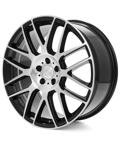 Jante ALU, Wheelworld - 2DRV  WH26 SP+  Noir ,Face polie 10X22 5/120 ET40, Alésage 72.6
