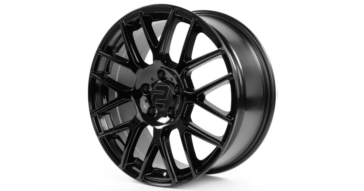 Jante ALU, Wheelworld - 2DRV WH26 SW+  laqué noir brillant 8X18 5/120 ET35, Alésage 72.6