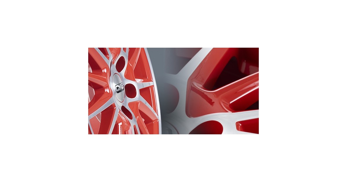 Jante ALU, CMS C23 Diamant Rouge Brillant, 6.5X16 4/108 ET47.5, Alésage 63.4
