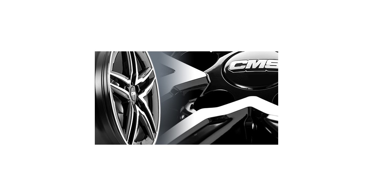 Jante ALU, CMS C29-AERO Diamant Noir Brillant, 7.5X18 5/112 ET50, Alésage 57.1