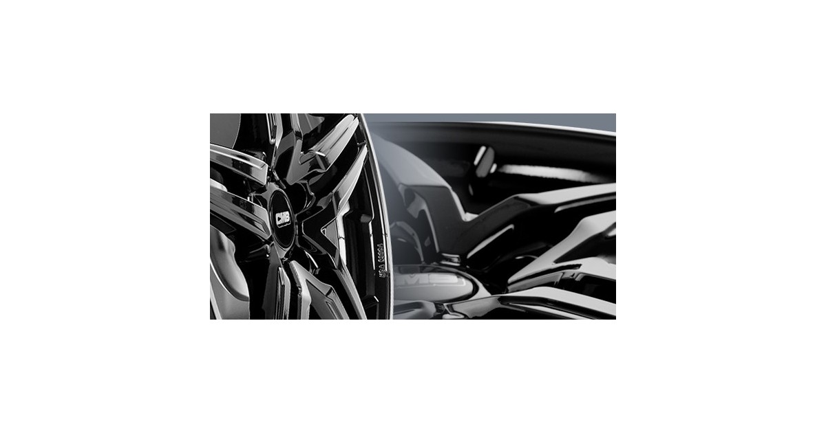 Jante ALU, CMS C29 Noir Bride Poli Brillant, 8X18 5/114.3 ET45, Alésage 67.1