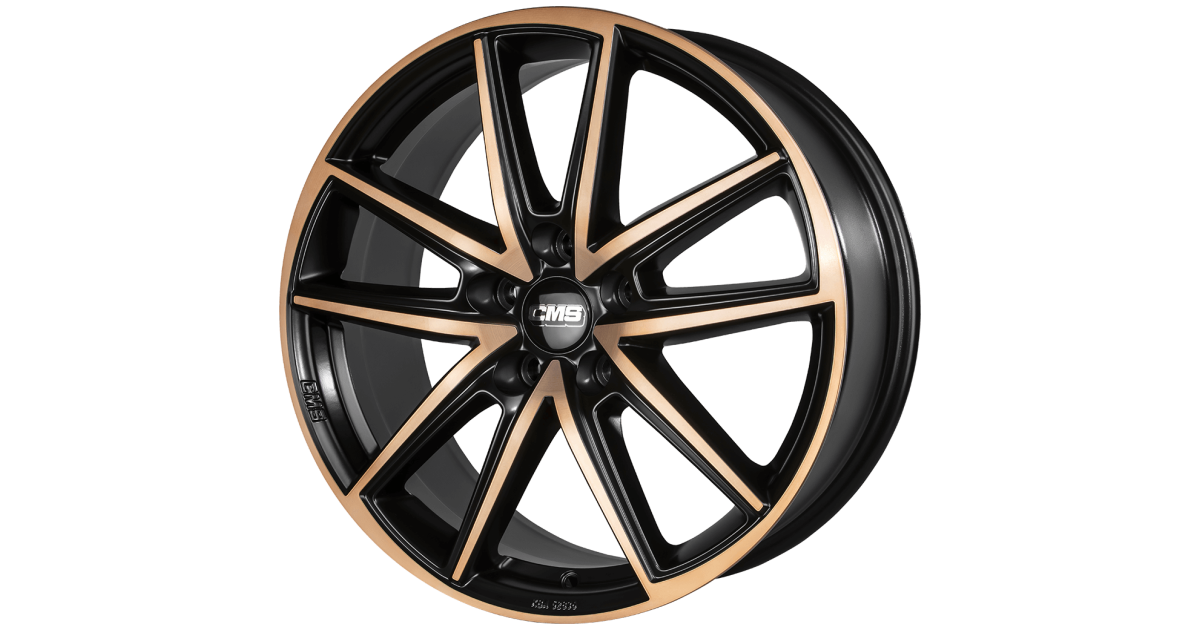 Jante ALU, CMS C30 Diamant Noir Cuivre, 8X18 5/114.3 ET45, Alésage 66.1