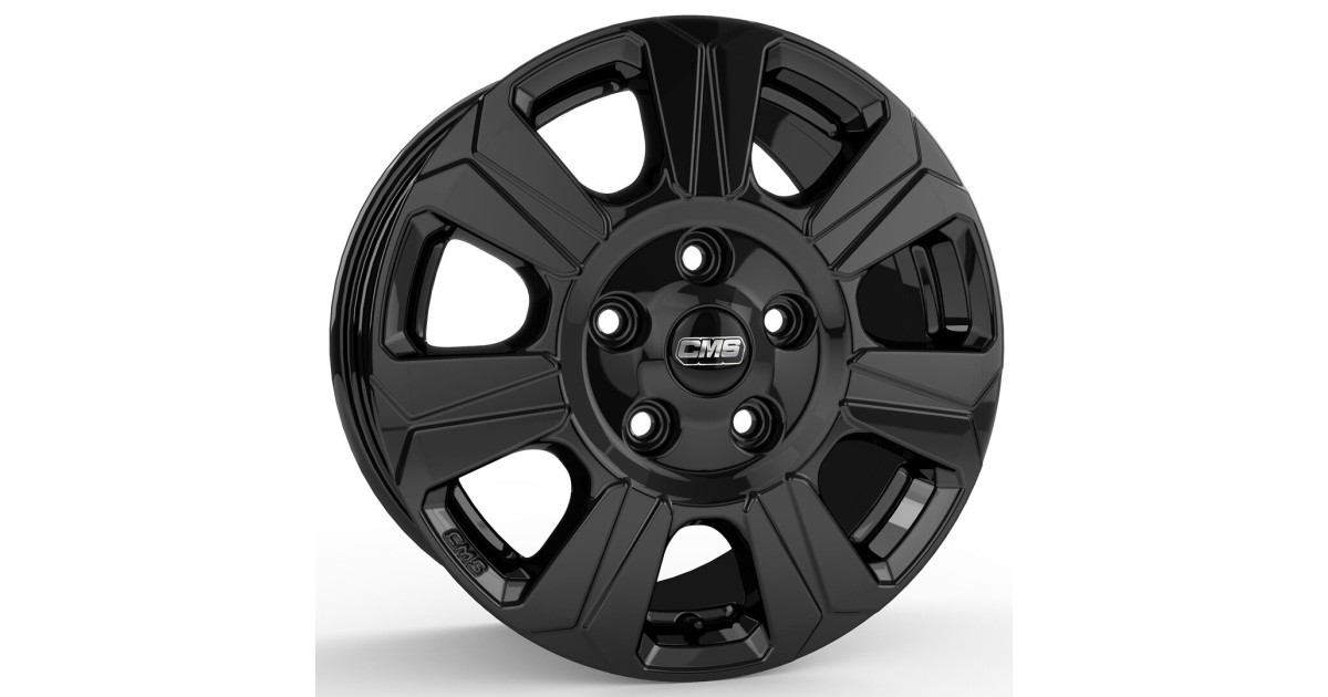 Jante ALU, CMS C31 Noir Brillant, 6.5X16 5/130 ET60, Alésage 89.1