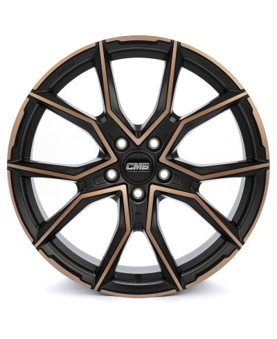 Jante ALU, CMS C33 Diamant Noir Cuivre, 8X18 5/112 ET46, Alésage 57.1