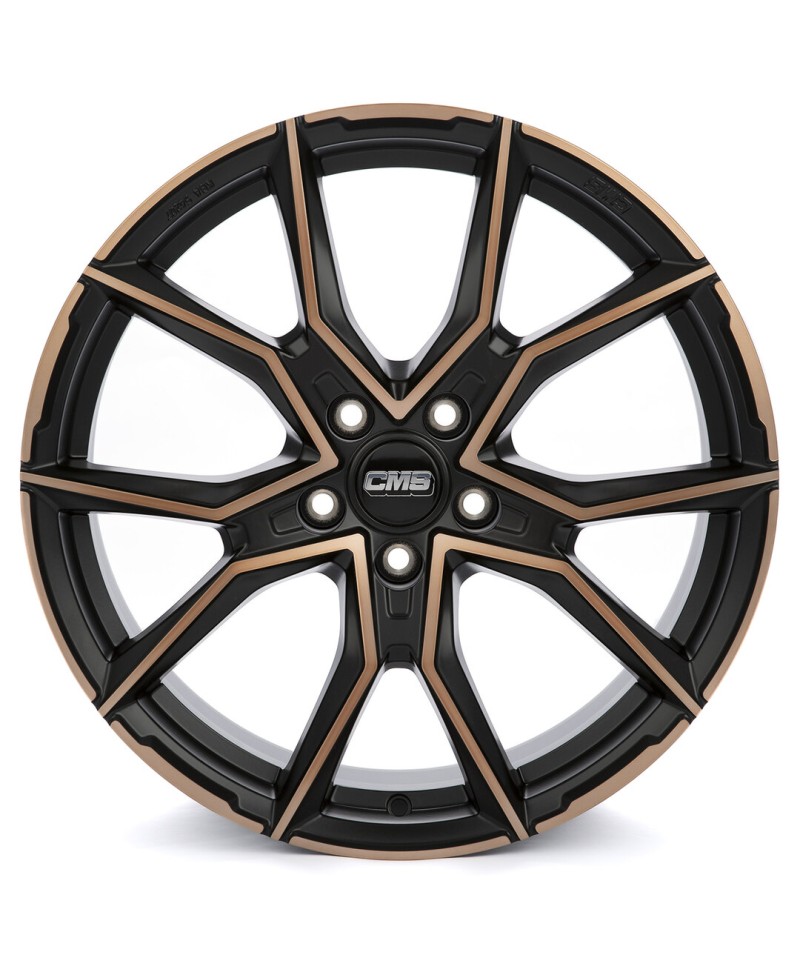 Jante ALU, CMS C33 Diamant Noir Cuivre, 8X18 5/112 ET46, Alésage 57.1