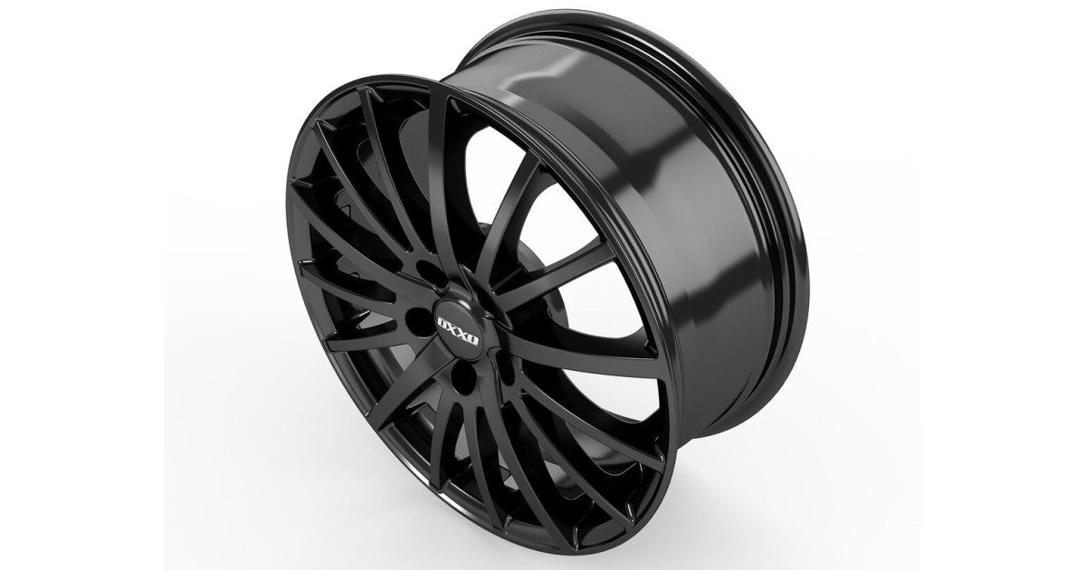 Jante Alu OXXO BEST BLACK (C16) 6,5x15 4x100 ET35 , Alésage 63.4