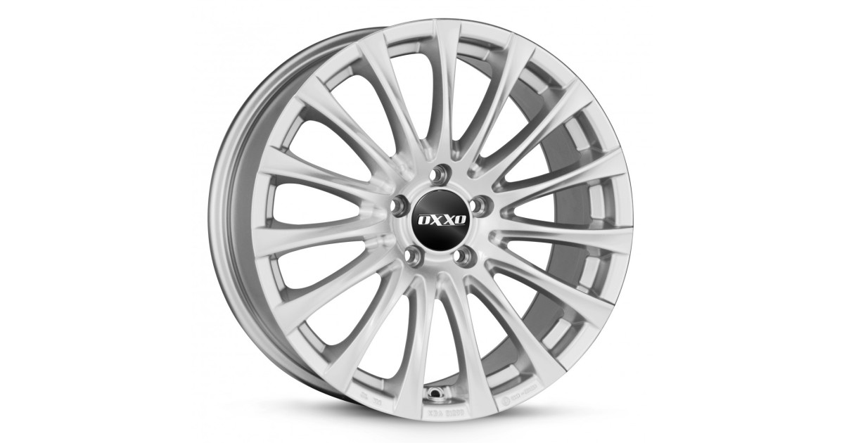 Jante Alu OXXO ELAN SILVER (OX14)  8,0x18 5x112 ET43 , Alésage 66.6