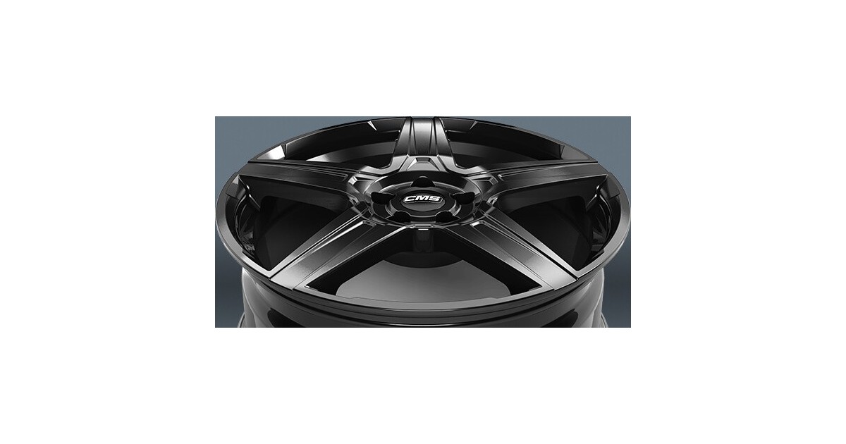 Jante ALU, CMS C34 Noir Brillant, 7X17 5/112 ET43, Alésage 57.1