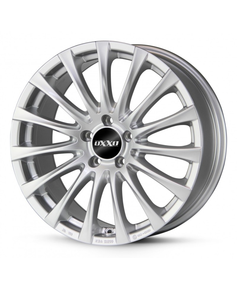 Jante Alu OXXO ELAN SILVER (OX14) 6,5x16 5x112 ET44 , Alésage 66.6