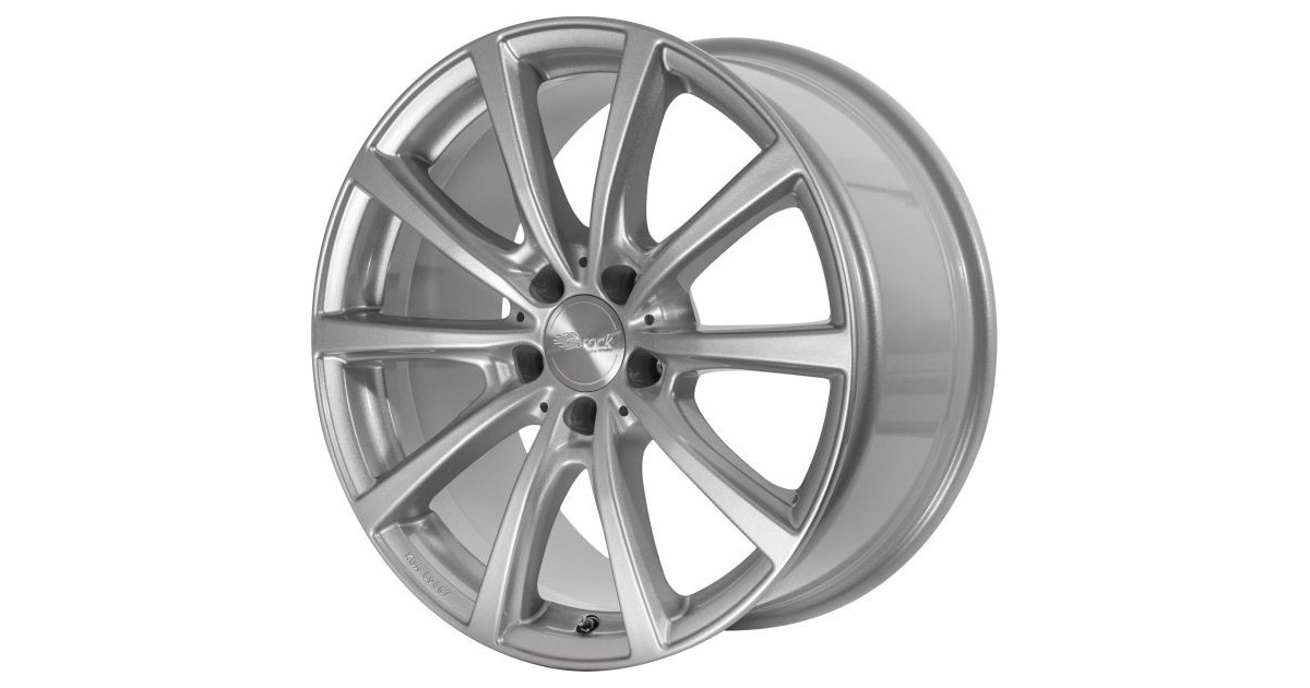 Jante Alu Brock Crystal Silver 8,5x18 5x114.3 ET38, Alésage 64.2