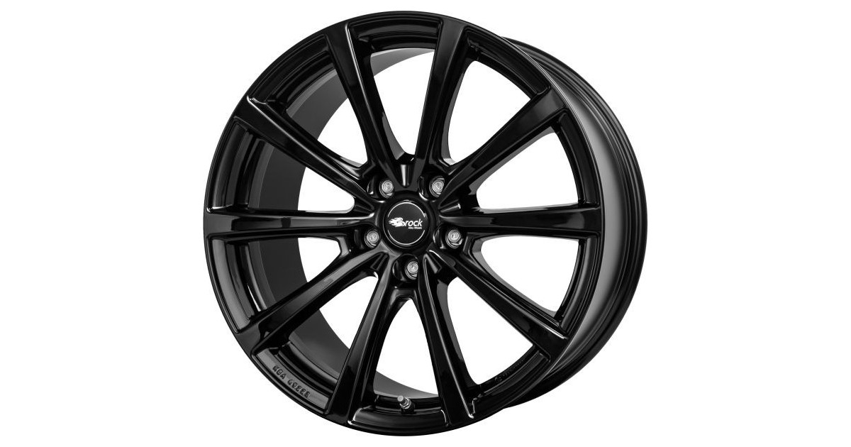 Jante Alu Brock B32 Gloss Black (SG) 9,5x20 5x114.3 ET45 , Alésage 64.1