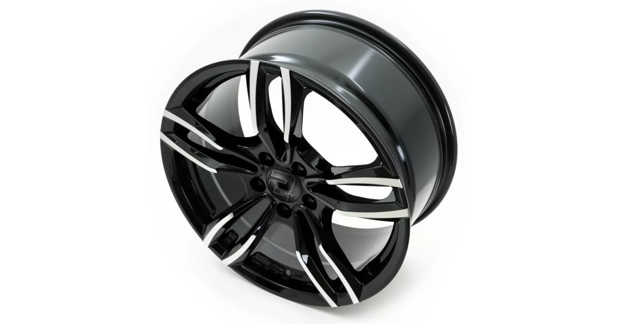 Jante ALU, Wheelworld - 2DRV WH29/SP+ Noir poli brillant, 7.5X17 5/112 ET52, Alésage 66.6