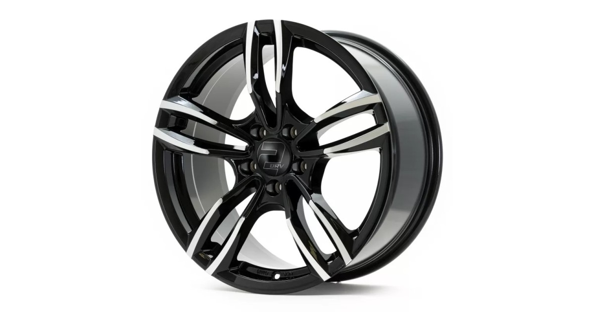 Jante ALU, Wheelworld - 2DRV WH29/SP+ Noir poli brillant, 7.5X17 5/112 ET37, Alésage 66.6