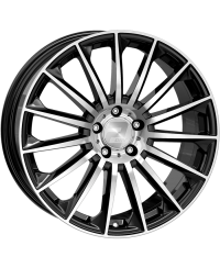 Jante ALU, Wheelworld - 2DRV WH39/SP+ Noir Face Polie, 9X20 5/112 ET35, Alésage 66.6