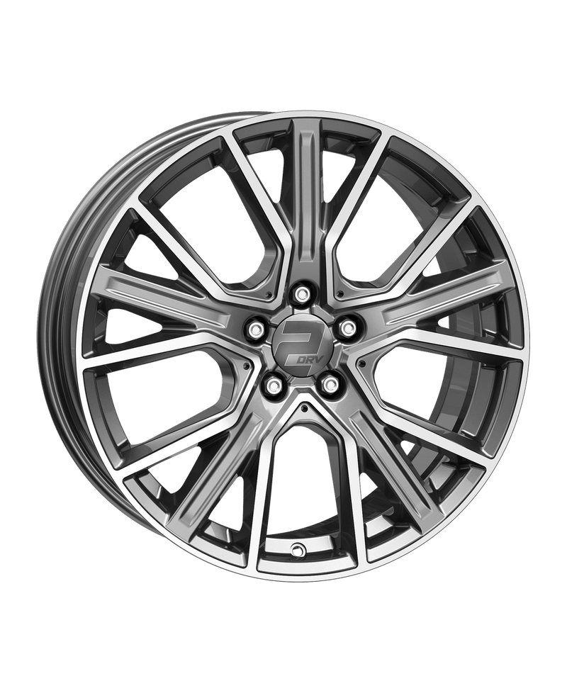 Jante ALU, Wheelworld - 2DRV WH34/DGP+ Daytona Gris Anthracite Face polie, 9X20 5/112 ET40, Alésage 66.6