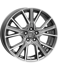 Jante ALU, Wheelworld - 2DRV WH34/DGP+ Daytona Gris Anthracite Face polie, 9X20 5/112 ET40, Alésage 66.6