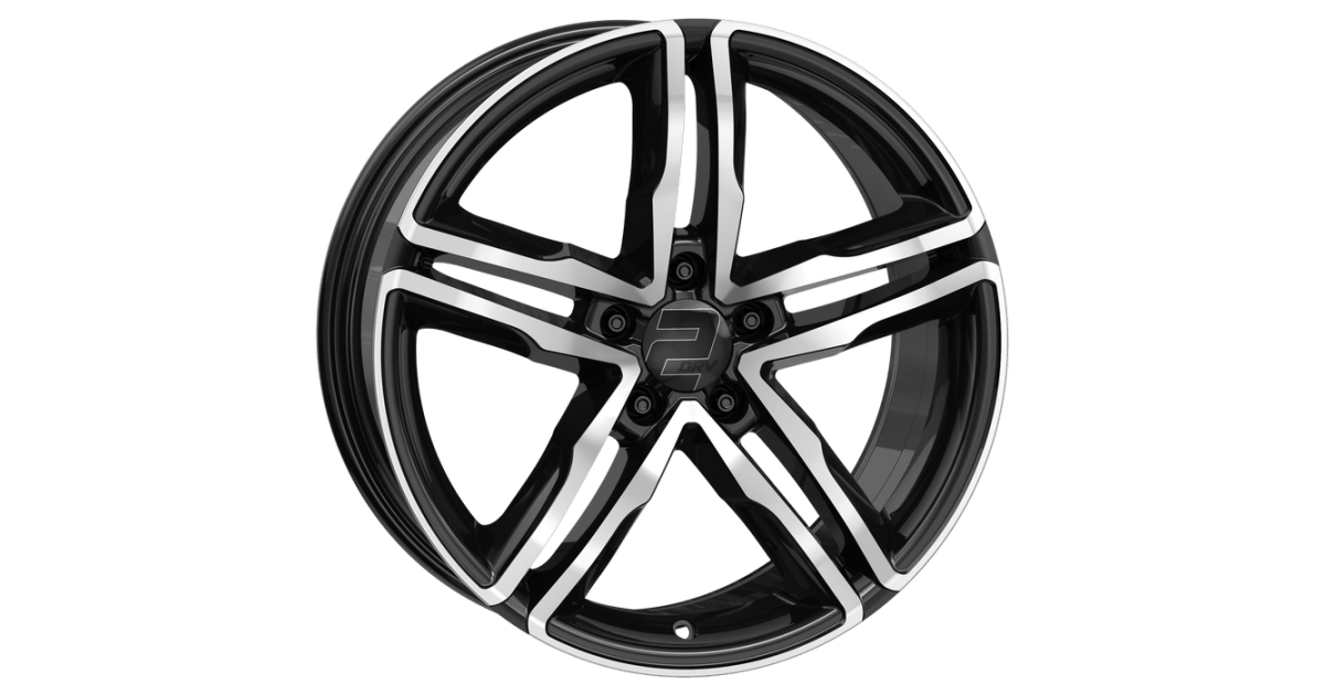 Jante ALU, Wheelworld - 2DRV WH11/SP+ Noir ,face polie, 8.50X19 5/112 ET45, Alésage 66.6