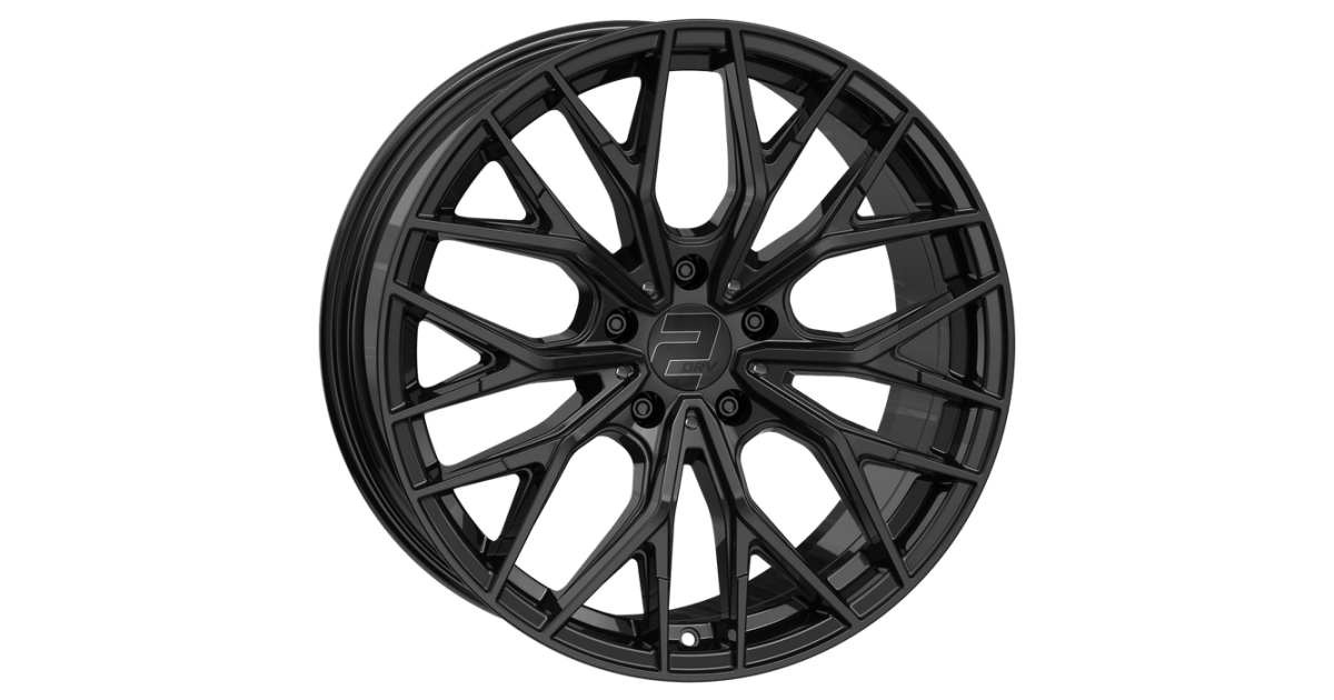 Jante ALU, Wheelworld - 2DRV WH37/SW+ Noir brillant laqué, 8X18 5/112 ET48, Alésage 66.60