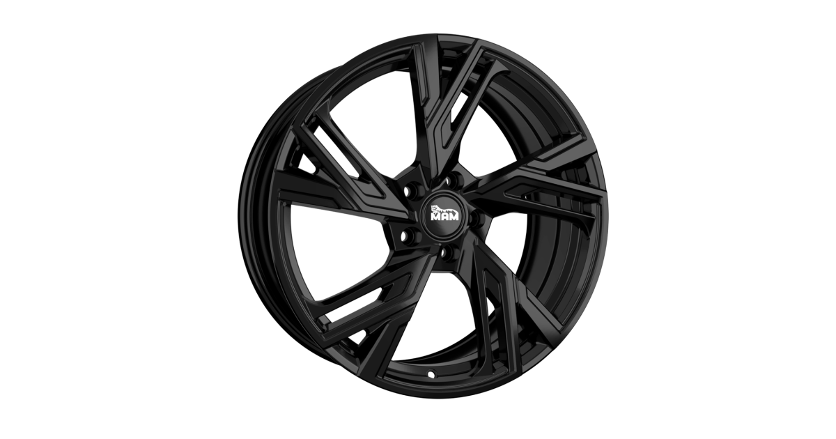 Jante ALU, MAM RS5 BLACK PAINTED 7.5X17 5/114.3 ET30, Alésage 72.6