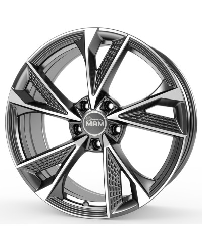 MAM RS6 PALLADIUM FRONT POLISH 8,5x19 5/108 ET45 Alésage 72,6