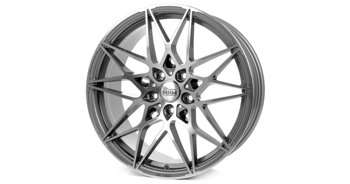 MAM B2 PALLADIUM FRONT POLISH 8x18 5/112 ET30 Alésage 72,6