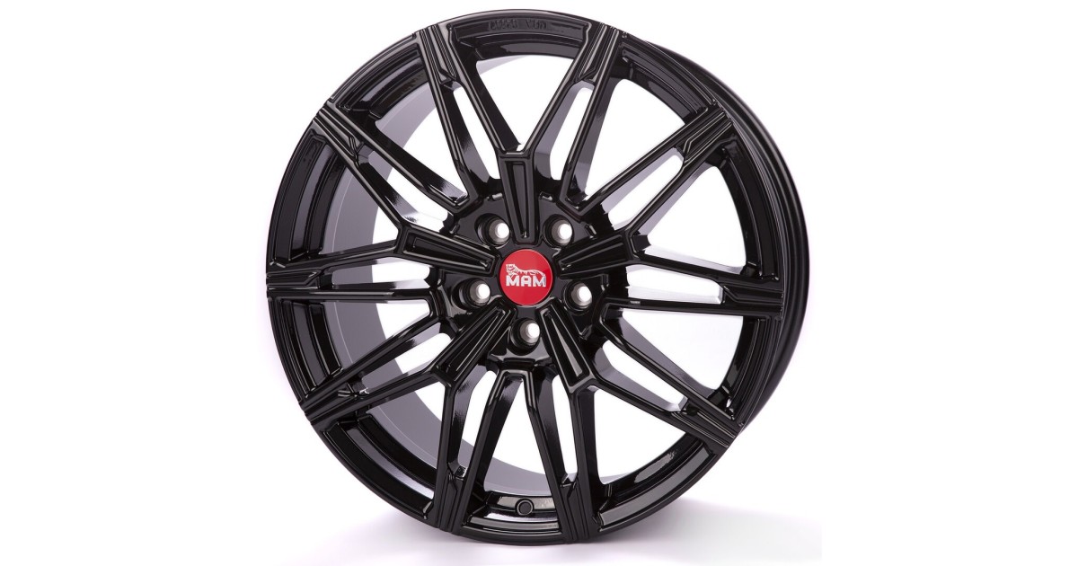 MAM B3 BLACK PAINTED 8,5x19 5/112 ET45 Alésage 66,6