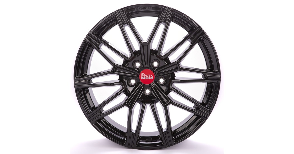 MAM B3 BLACK PAINTED 8,5x19 5/120 ET35 Alésage 72,6