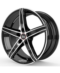 MAM OX-18 BLACK FRONT POLISH 8,5x19 5/112 ET45 Alésage 66,6