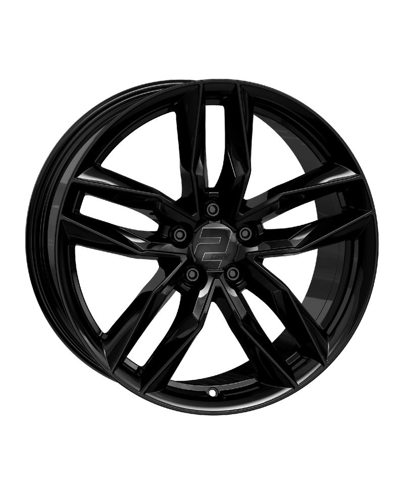 Jante ALU, Wheelworld - 2DRV WH40 SW+ Noir brillant laqué, 7.50X18 5/112 ET40, Alésage 66.6