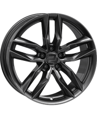 Jante ALU, Wheelworld - 2DRV WH40 DGM+  Dark Gunmetal Brillant Lackiert 8X18 5/112 ET43, Alésage 66.6