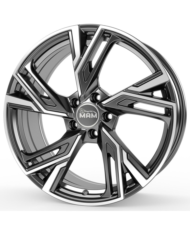 MAM RS5 PALLADIUM FRONT POLISH 8,5x19 5/108 ET45 Alésage 72,6