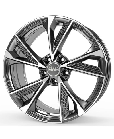 MAM RS6 PALLADIUM FRONT POLISH 8,5x19 5/112 ET45 Alésage 72,6