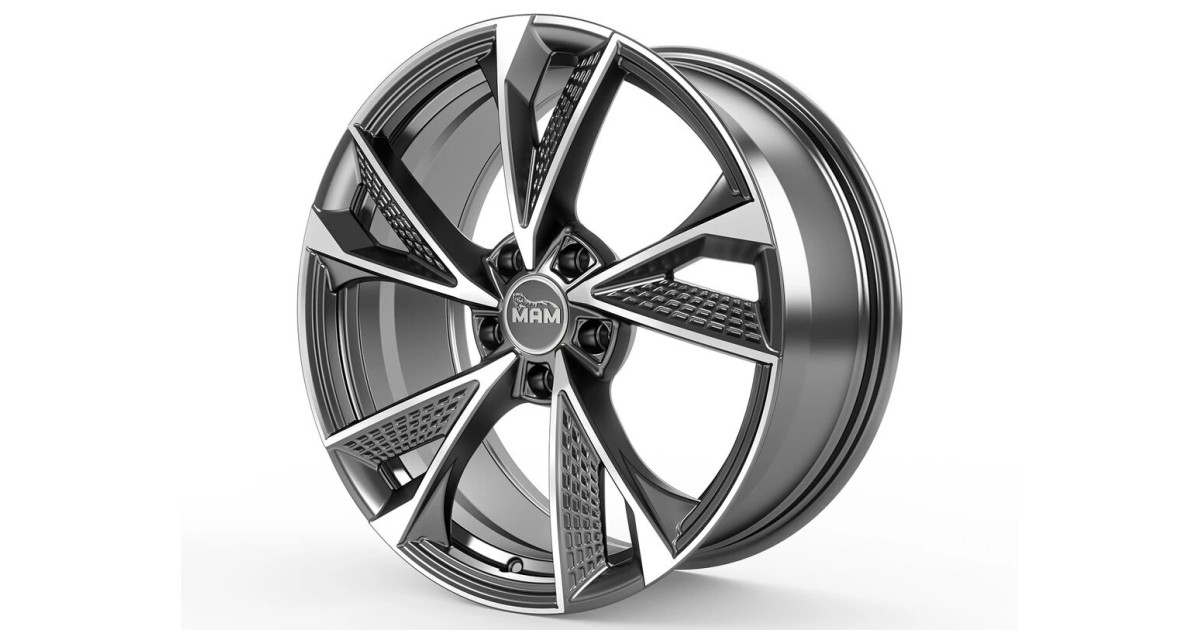 MAM RS6 PALLADIUM FRONT POLISH 8,5x19 5/112 ET45 Alésage 72,6