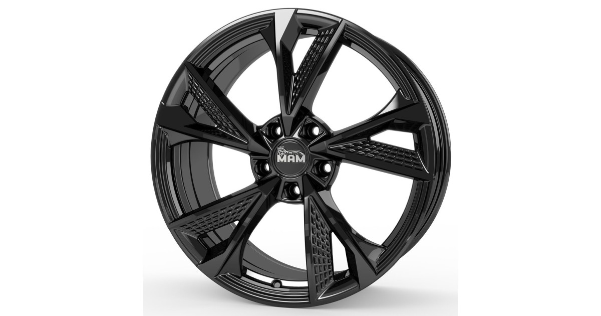 MAM RS6 BLACK PAINTED 8,5x19 5/114,3 ET40 Alésage 72,6