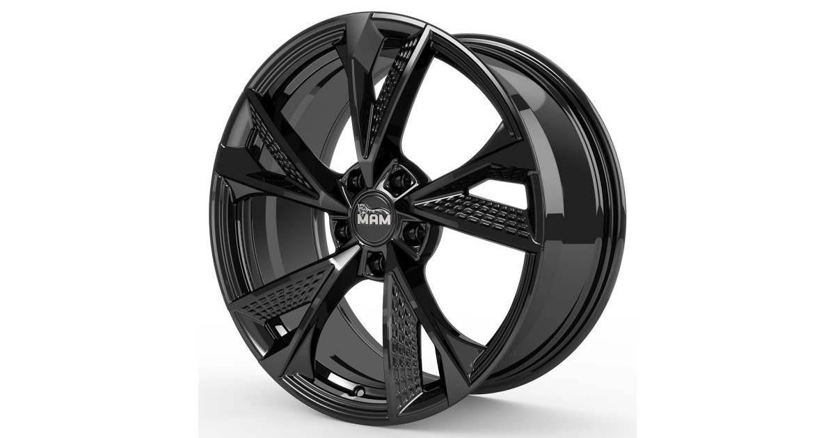 MAM RS6 BLACK PAINTED 8,5x19 5/114,3 ET40 Alésage 72,6