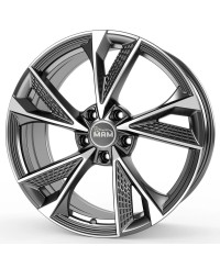 MAM RS6 PALLADIUM FRONT POLISH 8,5x19 5/114,3 ET40 Alésage 72,6