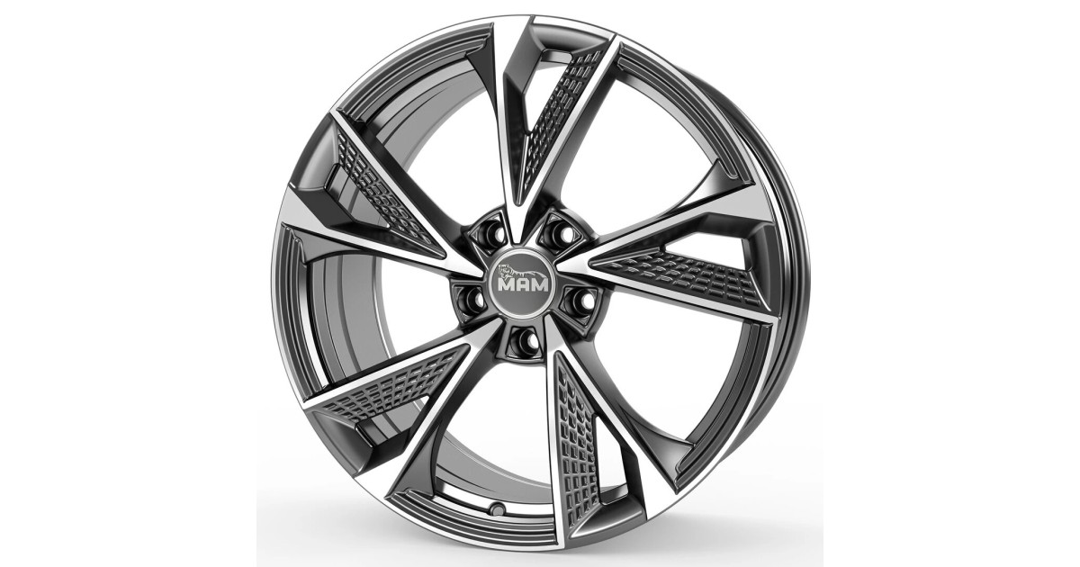 MAM RS6 PALLADIUM FRONT POLISH 8,5x19 5/114,3 ET40 Alésage 72,6