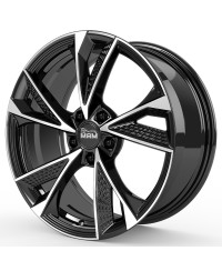 MAM RS6 BLACK FRONT POLISH 8,5x19 5/120 ET35 Alésage 72,6