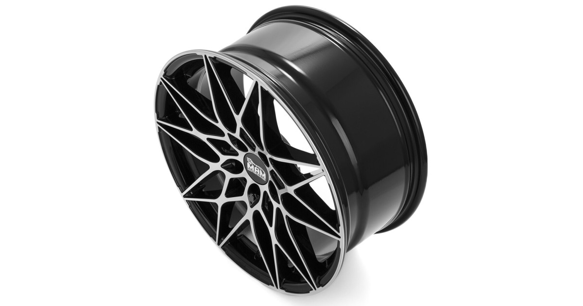 MAM B2N BLACK FRONT POLISH 8,5x19 5/112 ET30 Alésage 72,6