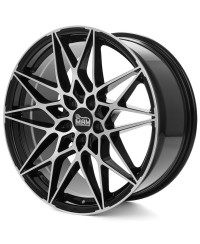 MAM B2N BLACK FRONT POLISH 8,5x19 5/112 ET30 Alésage 72,6