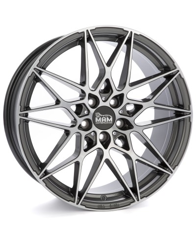 MAM B2N PALLADIUM FRONT POLISH 8,5x19 5/112 ET45 Alésage 72,6