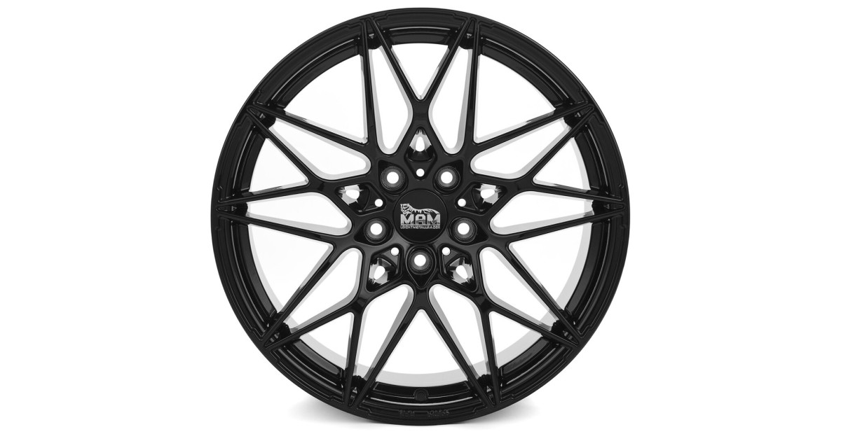 MAM B2N BLACK PAINTED 8,5x19 5/120 ET35 Alésage 72,6