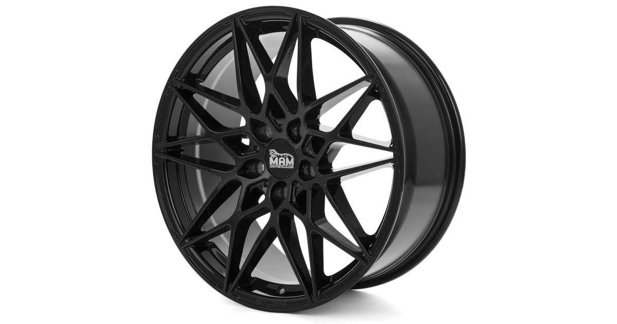 MAM B2N BLACK PAINTED 8,5x19 5/120 ET35 Alésage 72,6