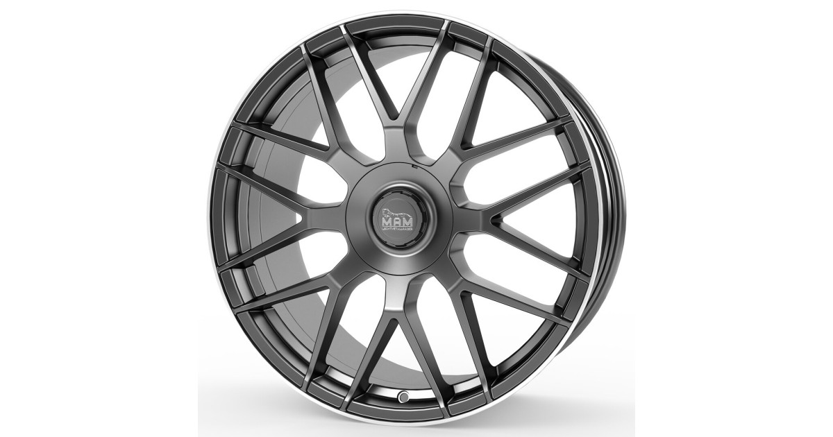 MAM GT1 PALLADIUM LIP POLISH 9,5x19 5/112 ET30 Alésage 66,6